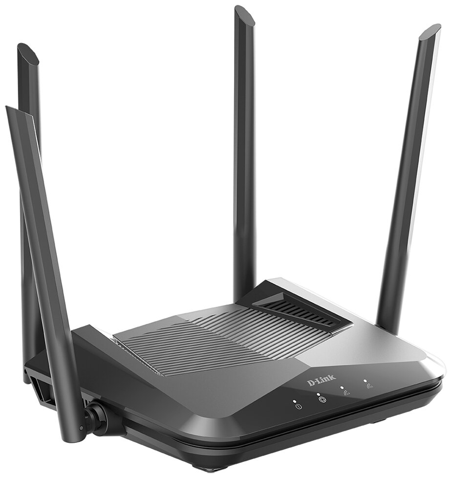 Маршрутизатор D-Link DIR-X1530/RU/A1A, AX1500 Wi-Fi 6 Router, 1000Base-T WAN, 3x1000Base-T LAN