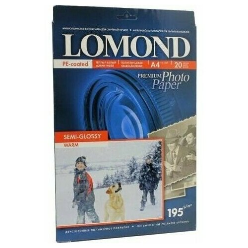 Бумага Lomond (1101307) xl premium semi glossy photo paper 200 г м2 0 914x30 м 50 8 мм 1201012