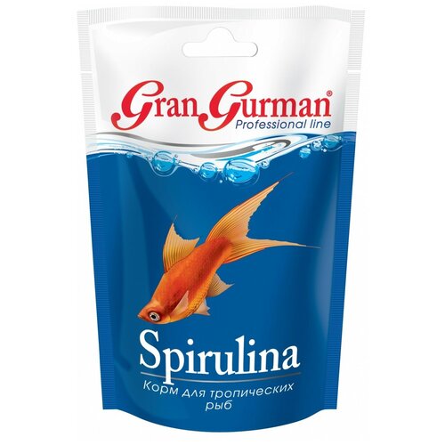 Gran Gurman Spirulina для тропических рыб