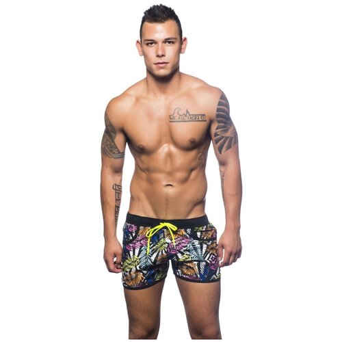 фото Плавки-шорты "miami palm swim shorts" / andrew christian / мультиколор / размер s