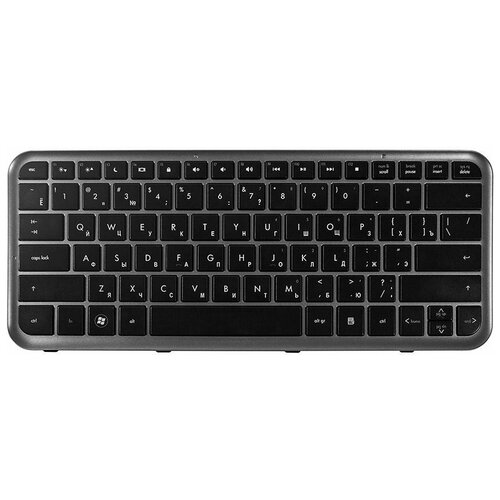 Клавиатура для ноутбука HP Pavilion DM3 DM3-1000 DM3t Series Плоский Enter Черная с серой рамкой PN NSK-HKU0R 1127₽