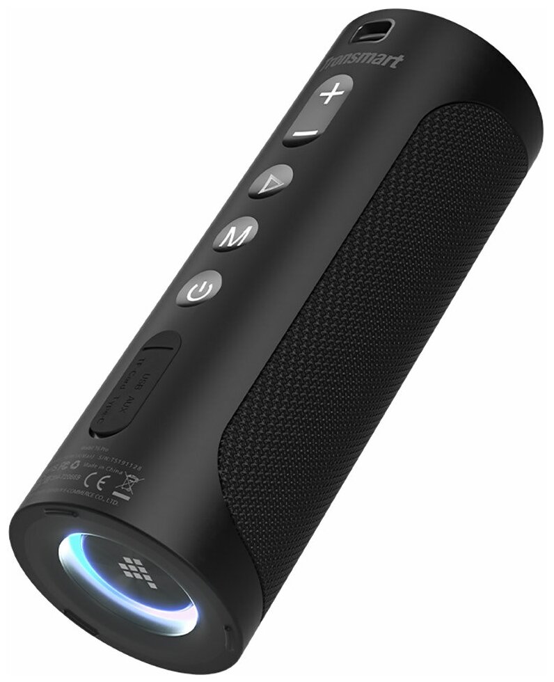 Колонка Bluetooth с функцией PowerBank Tronsmart Element T6 Pro 45W black