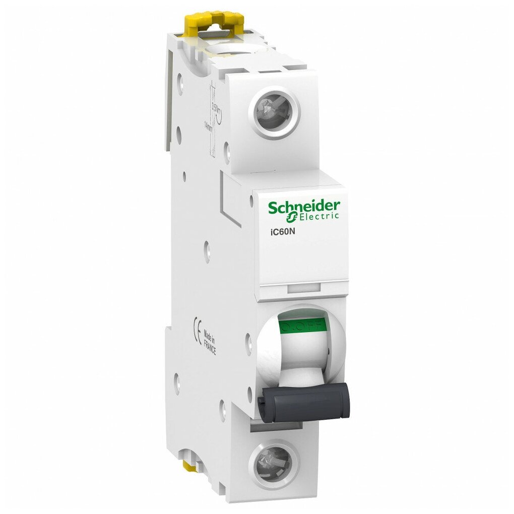    Schneider Electric iC60N 1  63 C 6A AC (.) (A9F79163)