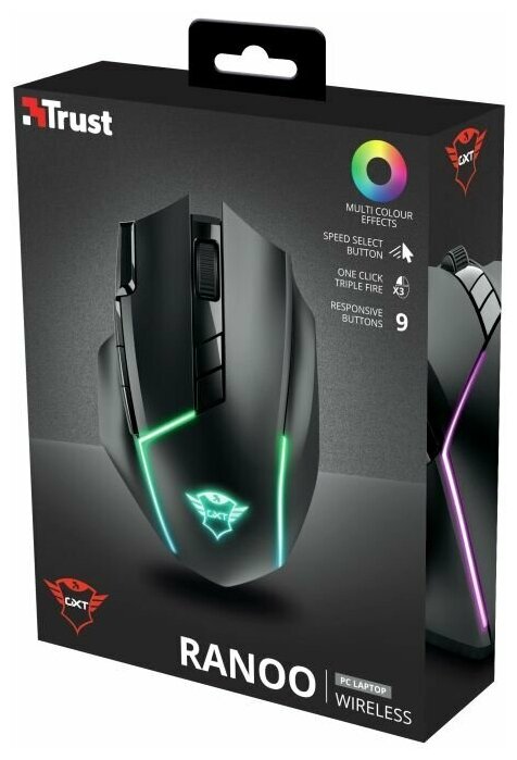 Мышь беспроводная TRUST INTERNATIONAL BV Trust GXT 131 RANOO 24178