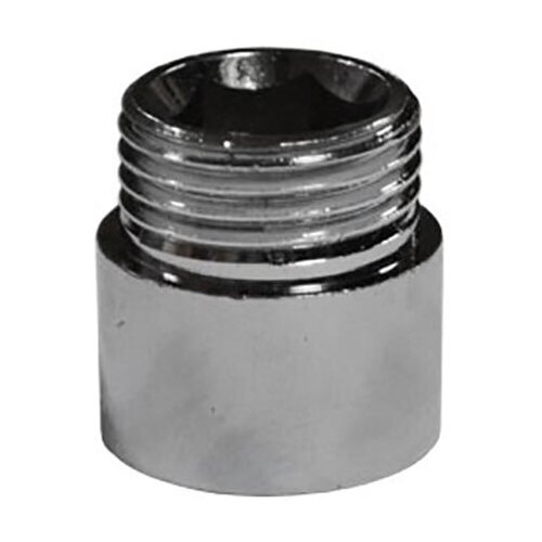 УД-2403х Фитинг резьбовой для металлических труб Удлинитель 1/2 40 мм хром SER