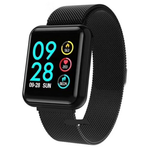 Смарт часы P68 Черный 241300₽