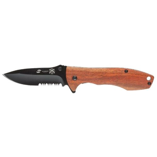 Нож складной STINGER FK-632SW коричневый