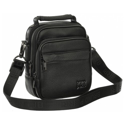 Мужская кожаная сумка Bruno Perri 9376-6/1 черный