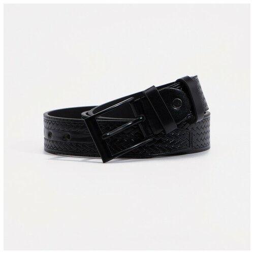 фото Ремень, ширина 3,3 см, винт, цвет коричневый supreme