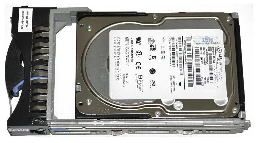 Жесткий диск IBM 300GB 15K SAS 3.5 LFF HDD [44W2234]
