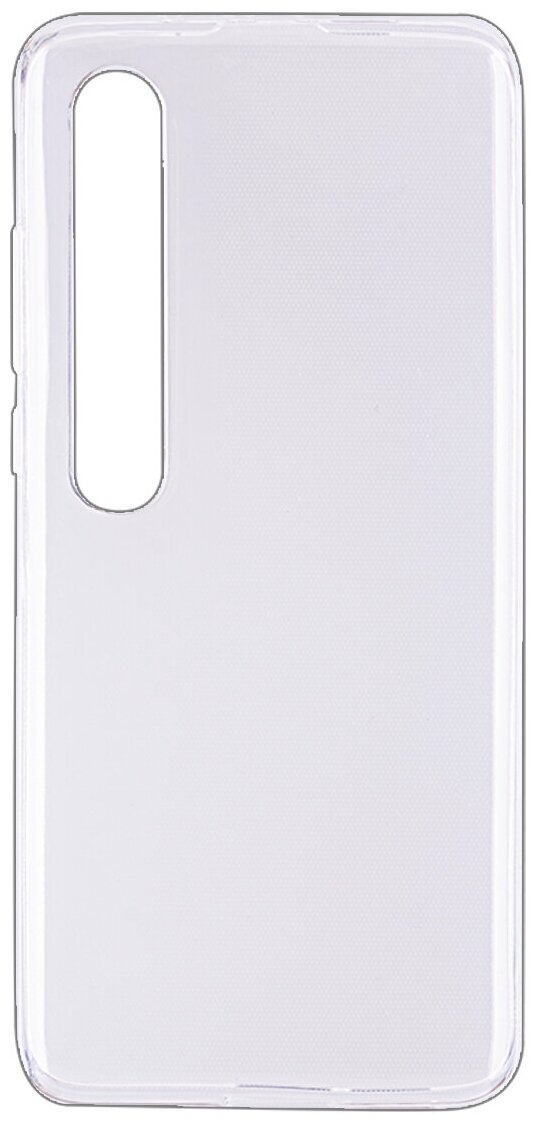 Силиконовый чехол для Xiaomi Mi 10 прозрачный/Силиконовый чехол для Ксиоми Mi 10