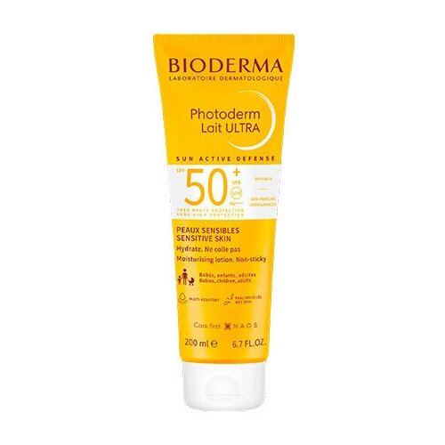 Bioderma Photoderm Солнцезащитное молочко Ультра SPF 50+. 200 мл