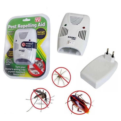 Ультразвуковой отпугиватель для насекомых и грызунов / мышеловка от крыс насекомых грызунов тараканов мышей