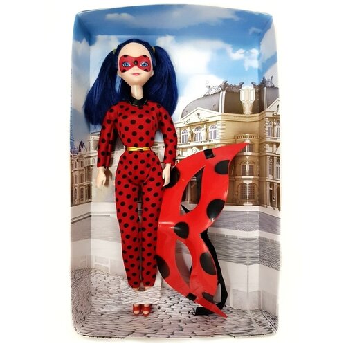 Игрушка кукла Леди Баг 30см, набор леди баг с маской, набор леди баг с маской 30 см, фигурки леди баг и супер кот