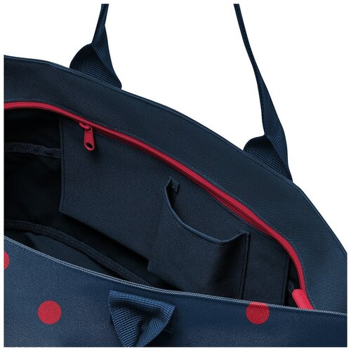 фото Сумка shopper e1 mixed dots red reisenthel