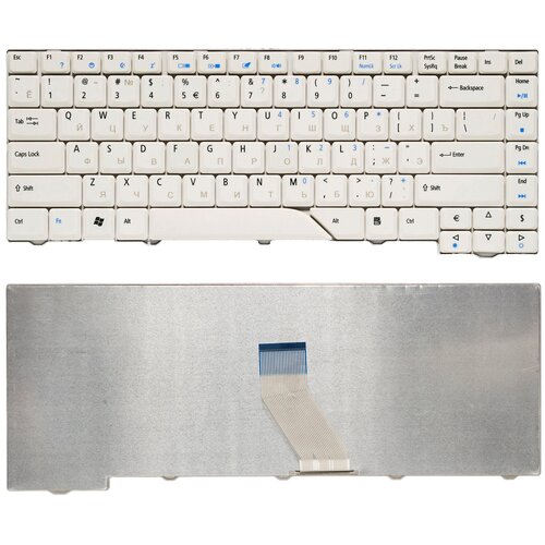 Клавиатура для ноутбука Acer Aspire 4720G русская белая 136000₽
