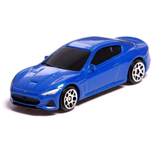 Легковой автомобиль Автоград Maserati GranTurismo, 7335848/7335849 1:64, 7 см, синий