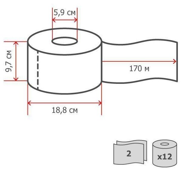 Туалетная бумага Tork - фото №2