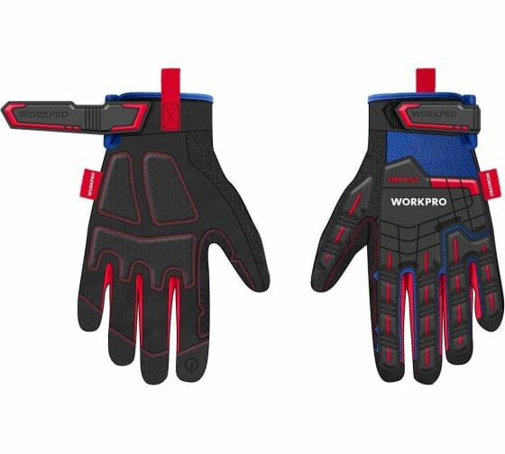 Перчатки рабочие c защитой от ударов WORKPRO WP371005 Anti Impact Work - XL