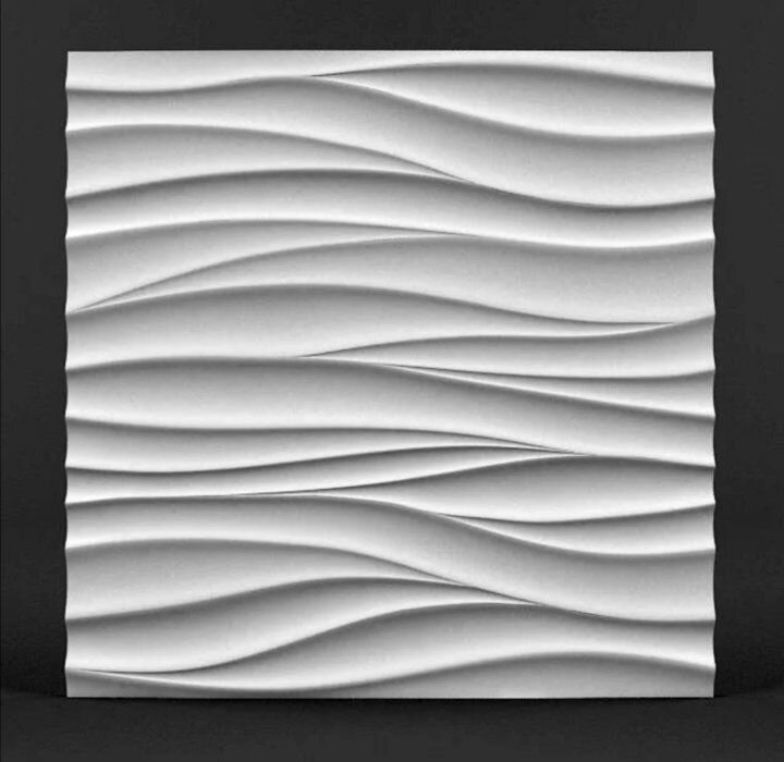 фото Гипсовая 3D панель Аламак Alexandria Loft декоративная плитка