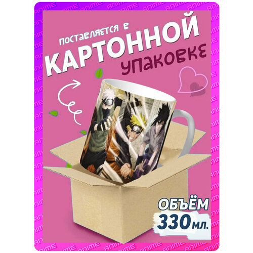 Аниме кружка Наруто - перонажи