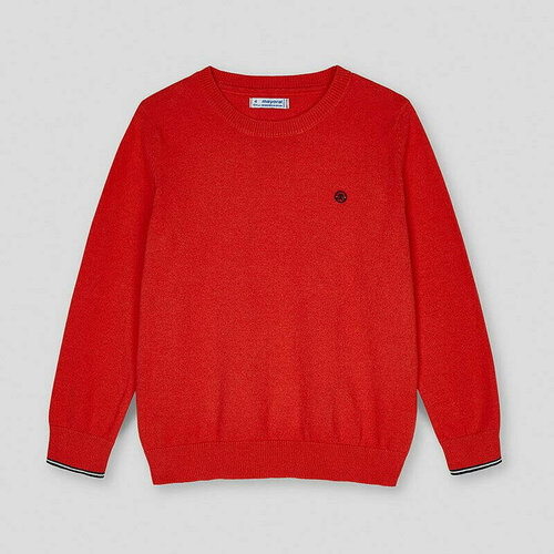 Свитер Mayoral, размер 104 (4 года), красный свитер mayoral размер 104 4 года синий