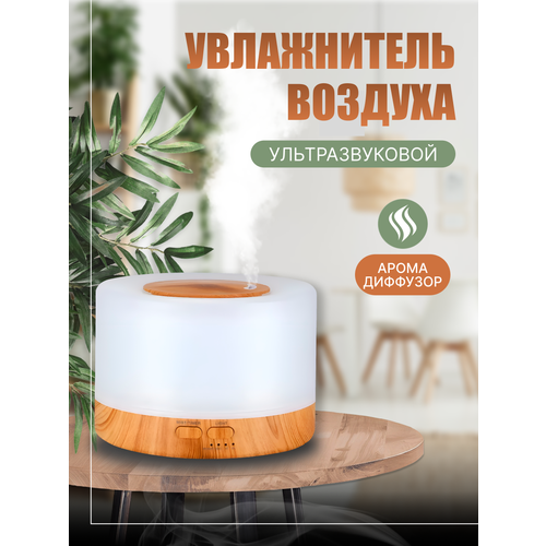 Ультразвуковой увлажнитель воздуха аромадиффузор с подсветкой круглый 80000₽