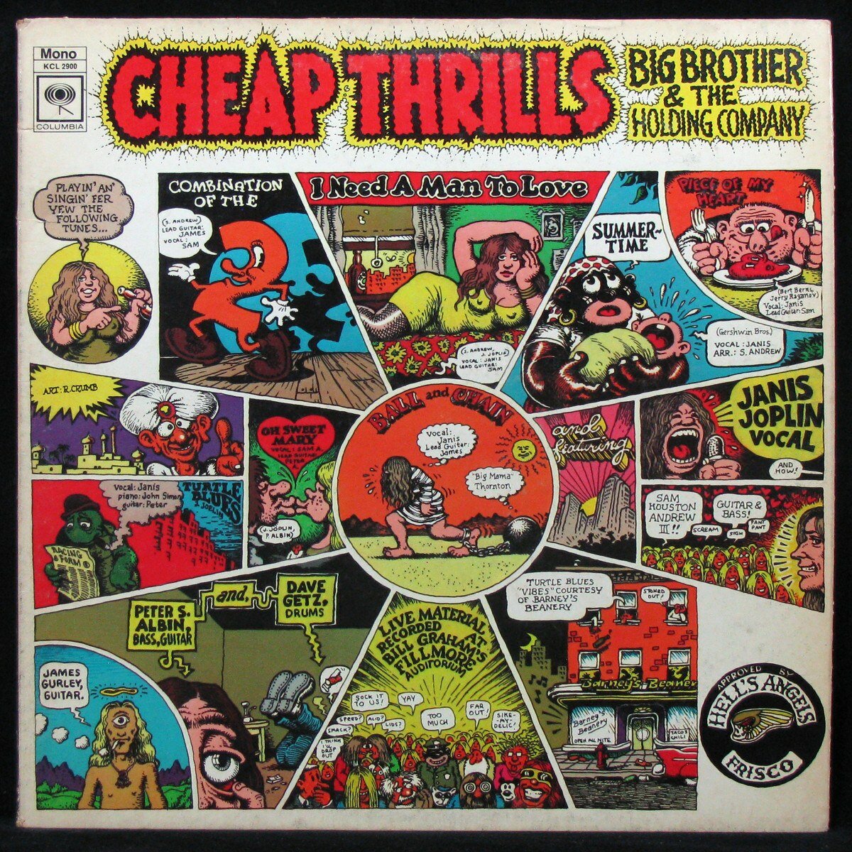 Виниловая пластинка Columbia Big Brother & Holding Company – Cheap Thrills (mono)