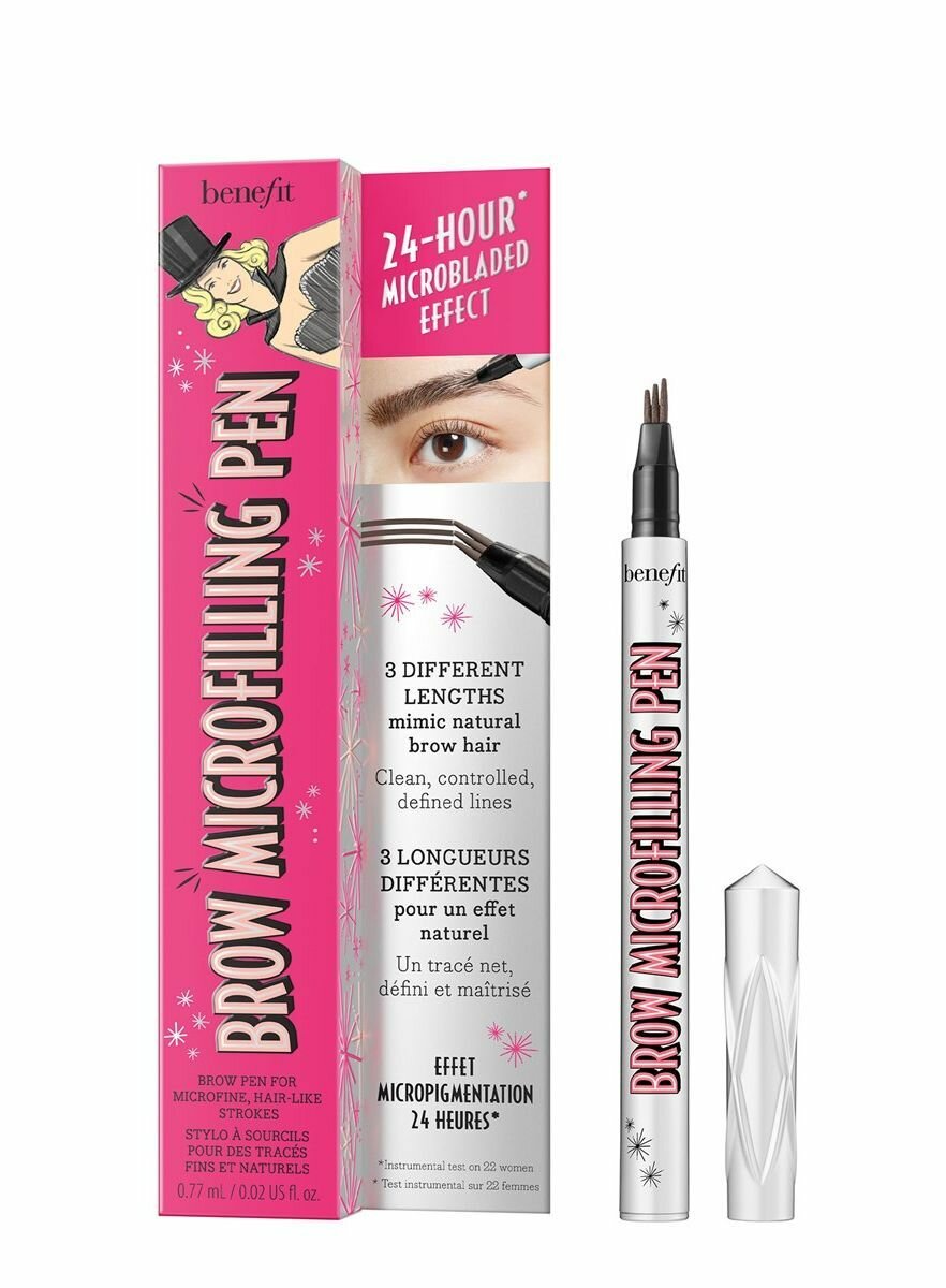 Лайнер для бровей Benefit - Brow Microfilling Pen (Deep Brown)