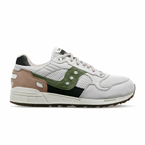 Кроссовки Saucony Shadow 5000, размер 37, серый, зеленый кроссовки saucony shadow 5000 vintage чёрный размер 37 5 eu