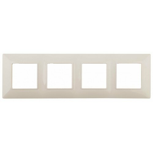 ЭРА 14-5004-02 Elegance слоновая кость рамка 4-ая Б0034400 100 шт 32500₽