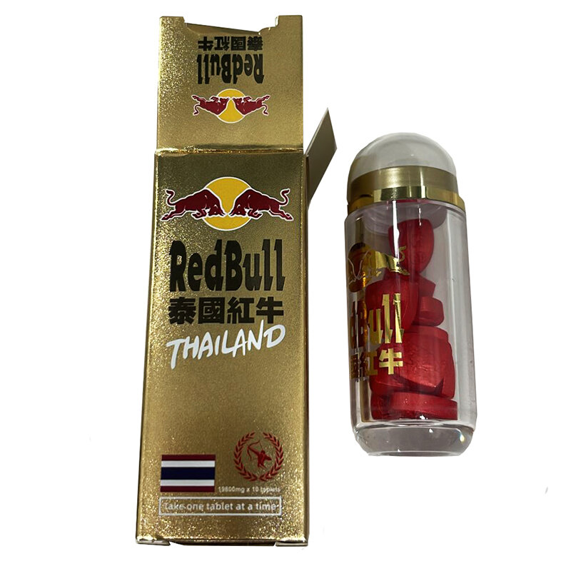 Красный бык (Red Bull) - для потенции 10 таб х 19800 мг