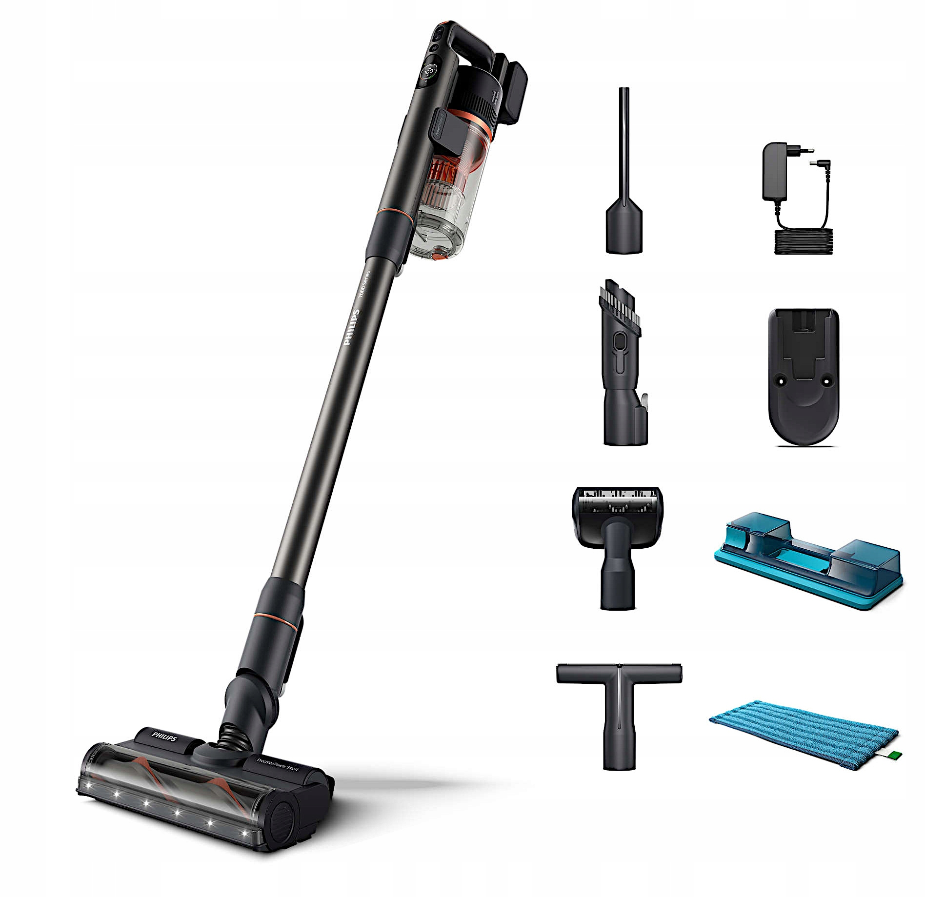 фото Вертикальный пылесос Philips Aqua 7000 XC7055/01
