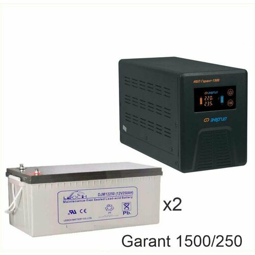 Энергия Гарант-1500 + Аккумуляторная батарея LEOCH DJM12250