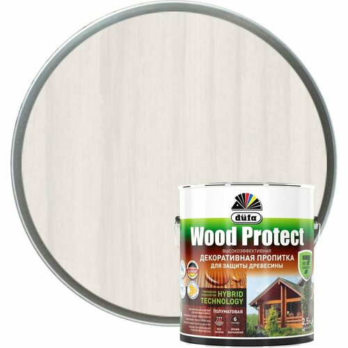 Пропитка для защиты древесины Dufa Wood Protect пропитка для дерева dufa wood protect 0 75 кг белая