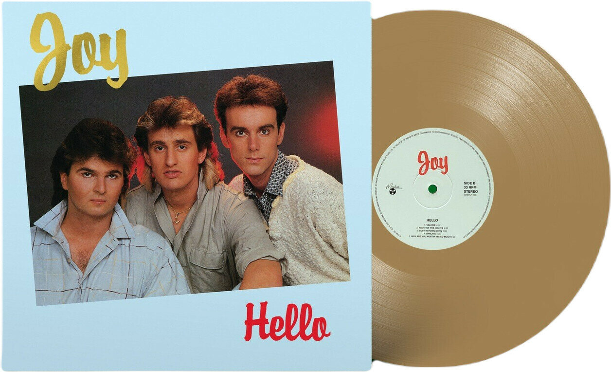 Виниловая пластинка Joy. Hello (LP, Limited Edition, Remastered, Gold Vinyl)