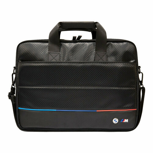 Сумка BMW для ноутбуков до 15 дюймов, Carbon Tricolor с карманами черная сумка cg mobile черный