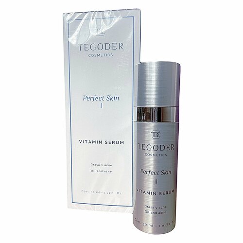 Tegor (Tegoder) Perfect Skin 2 Vitamin Serum Крем-эмульсия для комбинированной и жирной кожи, 30 мл.