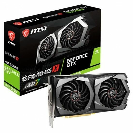 Видеокарта MSI GeForce GTX 1650 SUPER 4 ГБ