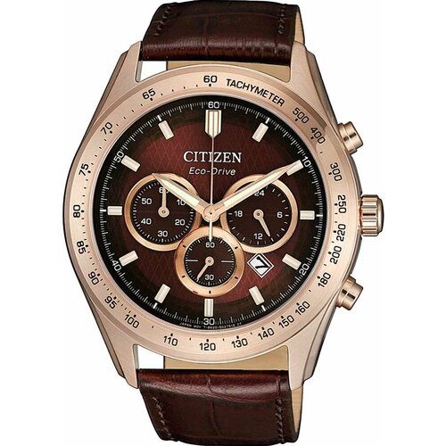 Наручные часы CITIZEN CA4452-17X, коричневый