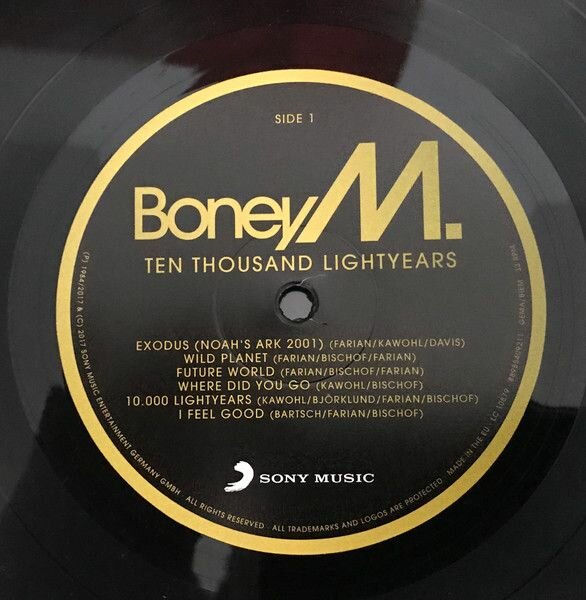 Boney M. - 10.000 Lightyears Виниловая пластинка Sony Music - фото №5