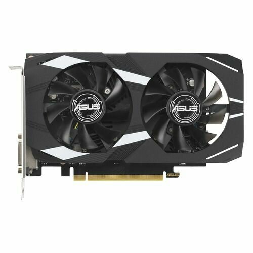 Видеокарта ASUS NVIDIA GeForce RTX 3050 DUAL-RTX3050-O6G 6ГБ Dual, GDDR6, OC, Ret