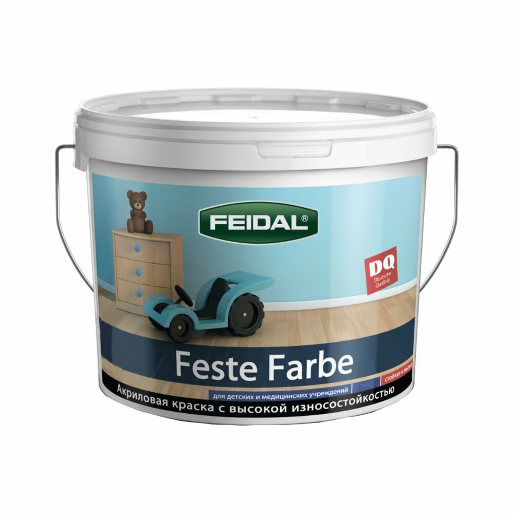 фото Морозостойкая антивандальная краска Feidal Feste Farbe