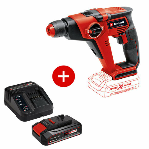 Перфоратор аккумуляторный Einhell PXC TC-HD 1812 Li SET 4513970SET 9999₽