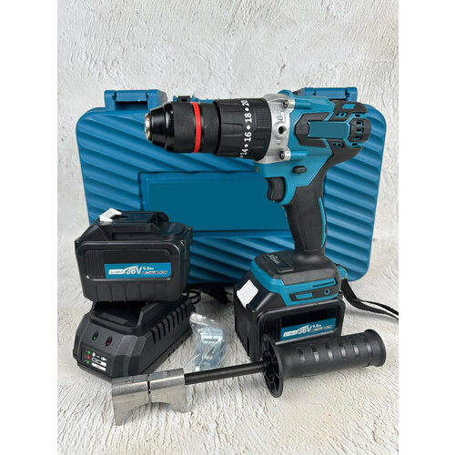 Шуруповерт аккумуляторный бесщеточный ударный для ледобура 36В 2 мощных АКБ в кейсе 950000₽