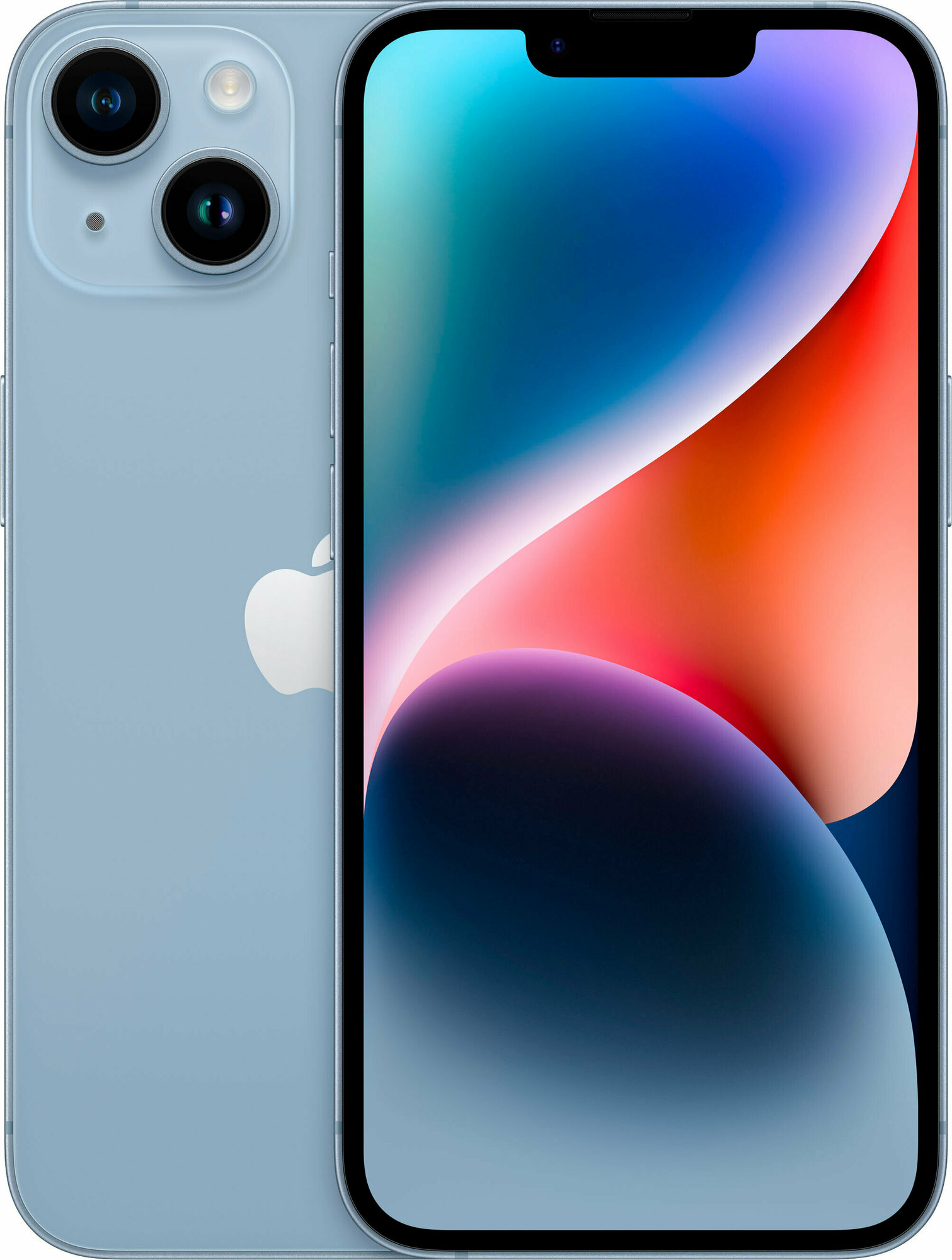 IPhone 14 512GB, Dual: nano SIM + eSIM, голубой