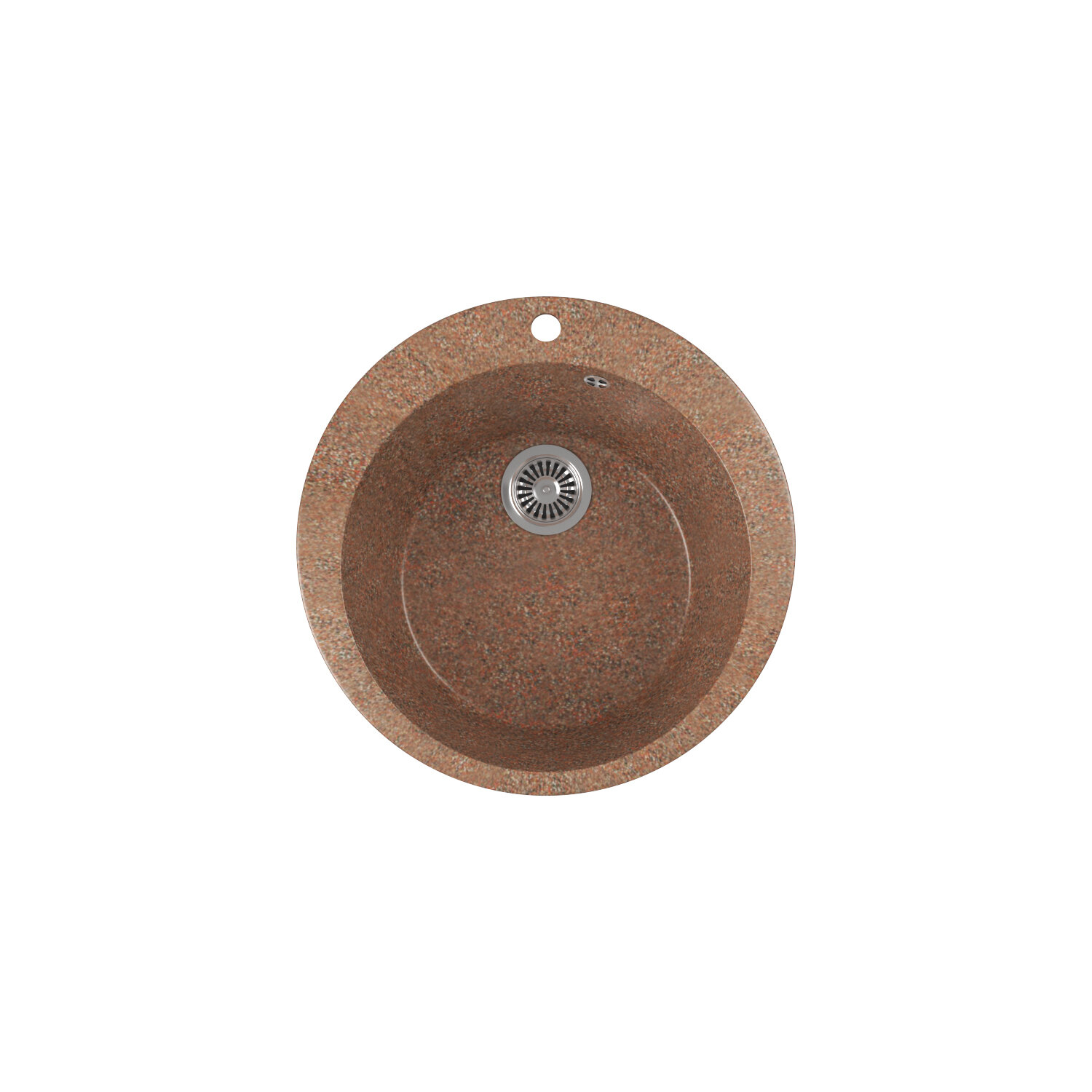 Кухонная мойка врезная GreenStone GRS-05-307 терракот