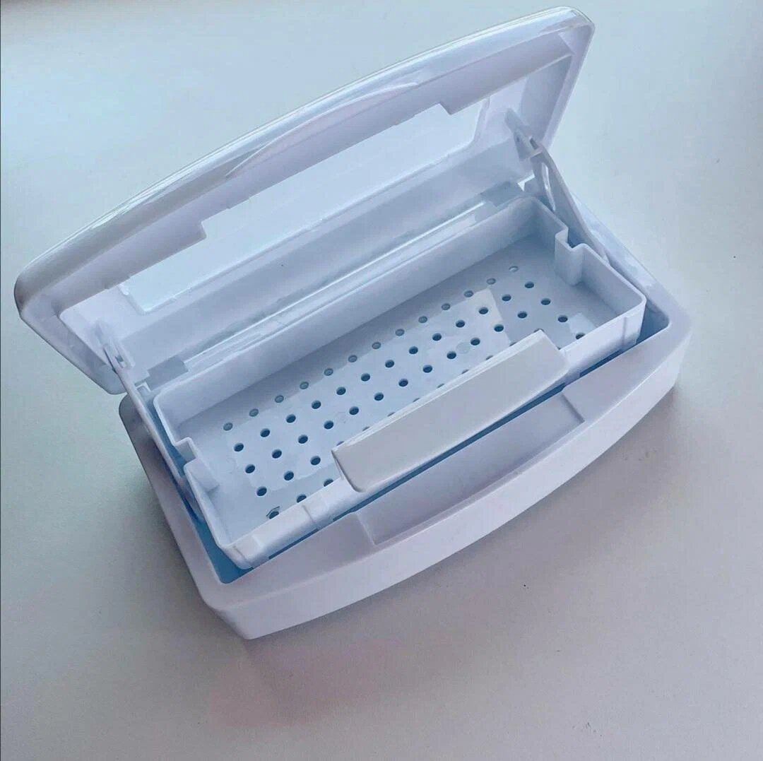 Бокс для дезинфекции инструментов пластиковый контейнер 1 литр