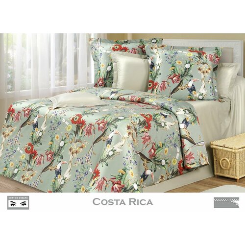 Постельное белье Cotton Dreams Costa Rica Евро, нав. 50x70-2шт.