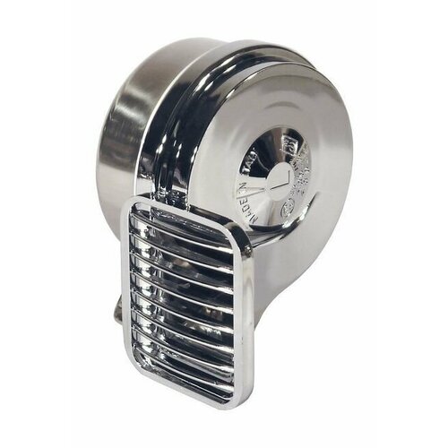 Горн Marco, сигнал электрический, хромированный, низкий тон, 12В, Италия